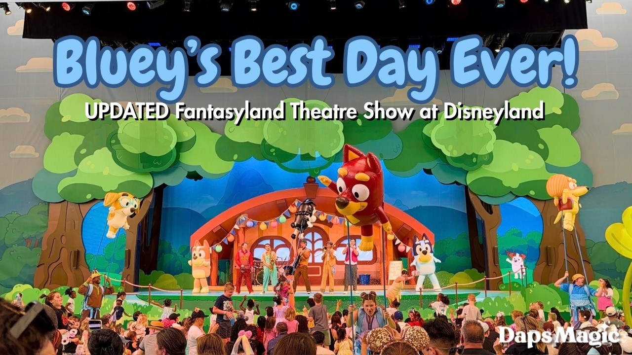 FIRST DAY: Updated Bluey's Best Day Ever Show | Disneyland Resort 2026 4K