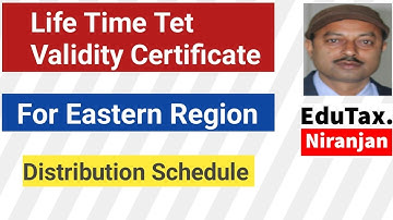 Distribution of Revalidated TET Certificate with life Time Validity from Eastern Region।