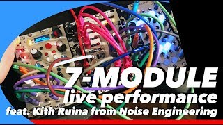 7-module modular synth jam featuring Kith Ruina from Noise Engineering - POB