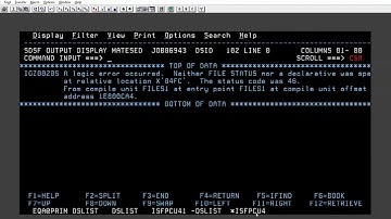 How to debug a COBOL program || All About Mainframes