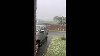 Heavy Rain and Hail Storms East London South Africa