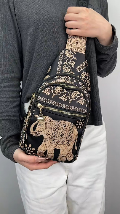 Oxford Cloth Waterproof, Breathable, Lightweight Crossbody Bag