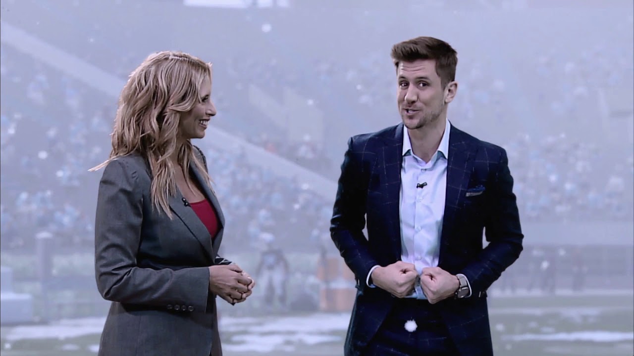 The Weather Channel Immersive Mixed Reality Weather and Football - YouTube
