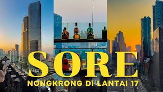 VIEW TERGILA! Nongkrong Senja di Cyber 2 Tower Jakarta | Wajib Coba ! #enjoyjakarta #sunset