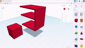 Designing a headphone hanger with a custom logo in Tinkercad.