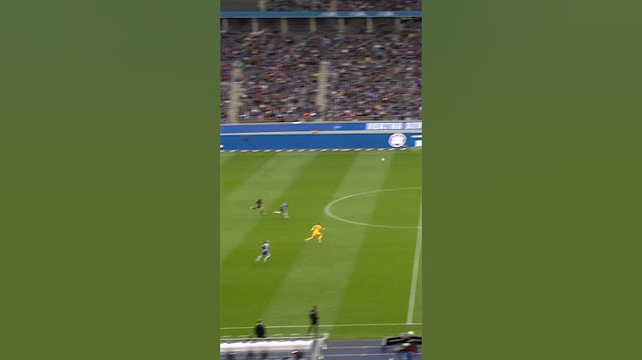 Jonjoe Kenny schießt aus der eigenen Hälfte 🤯 #hahohe