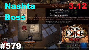 [Path of Exile] *NEW BOSS* Unique Contract: Heart of Glory Complete in 3.12 Heist - 579