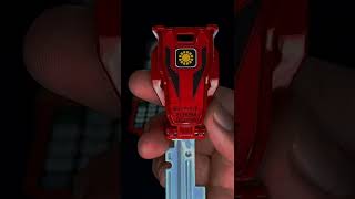 Red Sun vulcan ranger key with Gokaiger morpher showcase