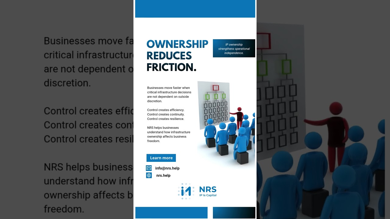 Ownership reduces friction