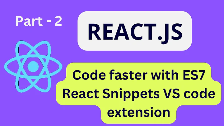 Code faster with ES7 React Snippets VS code extension?What is ES7 in react?[2023] #razorpay #reactjs