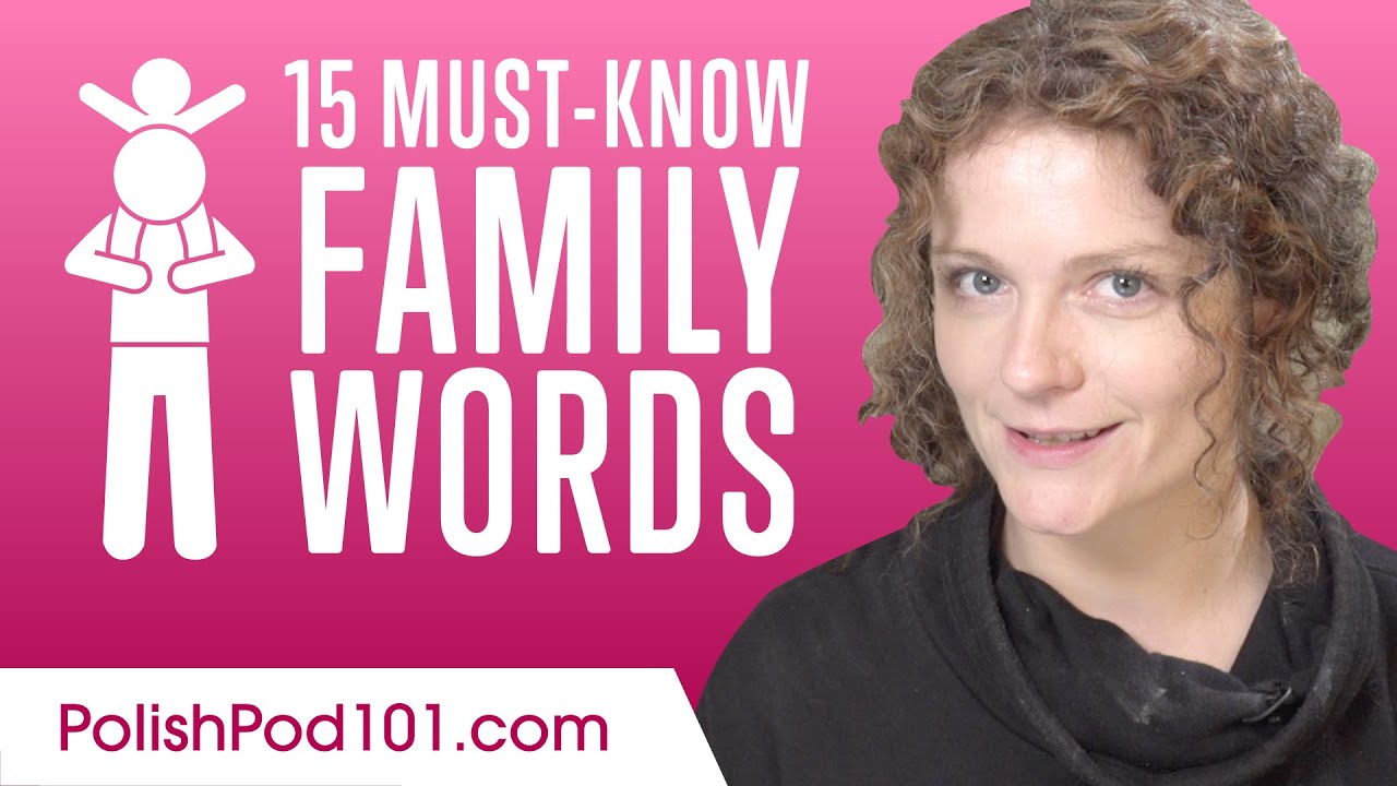 15 Must-Know Family Words in Polish - YouTube