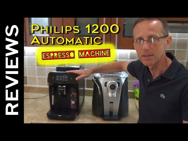 Philips 1200 Series Fully Automatic Espresso Machine - Classic