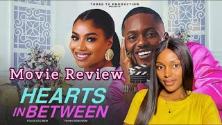 HEARTS IN BETWEEN NOLLYWOOD MOVIE REVIEW- TIMINI EGBUSON AND FRANCES BEN