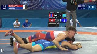 18 Fs - 63 Kg B. Enkhbayar Mgl Df. A. Murat Kaz By Vsu1, 13-2