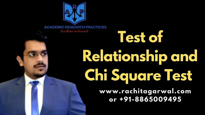 Test of Relationship and Chi Square Test | What is Chi-Square Test