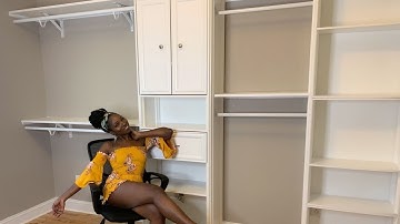 DIY Closet MAKEOVER 2019 (BUDGET FRIENDLY CUSTOM CLOSET PROGRESS)