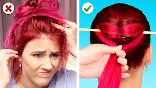 Last Minute Hairstyle Fix! DIY Hair Hacks for Busy Girls