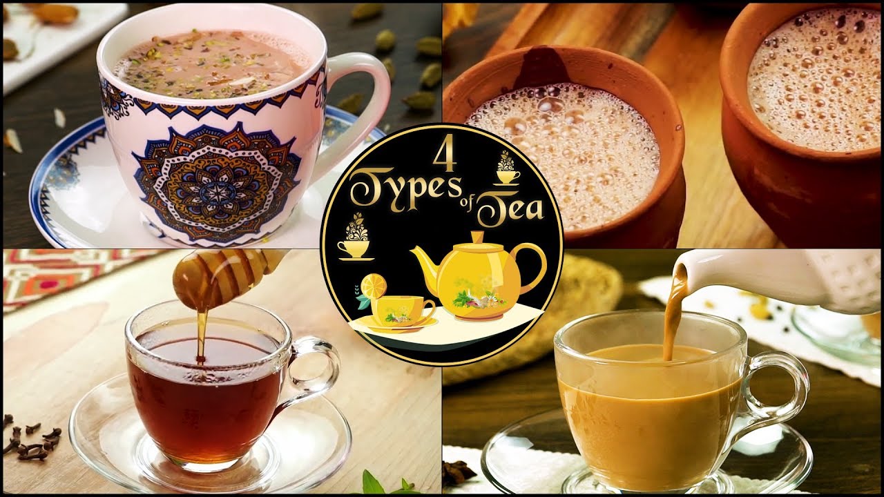 4 Types Of Tea | Tandoori Chai | Herbal Tea | Kashmiri Chai | Masala Tea | SooperChef