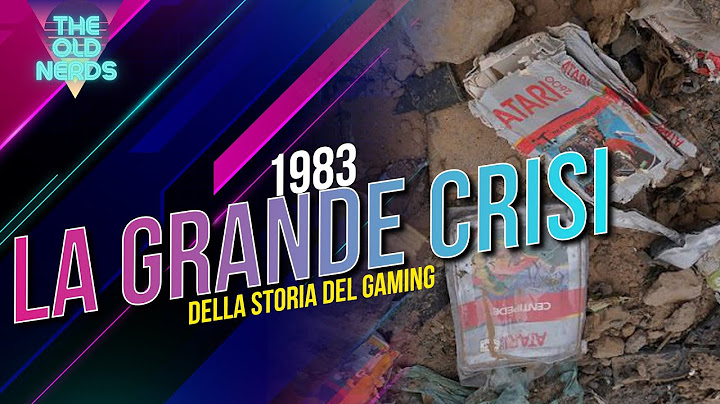 La Crisi del 1983: Come i Videogiochi sono QUASI Morti (e non per colpa di E.T.)