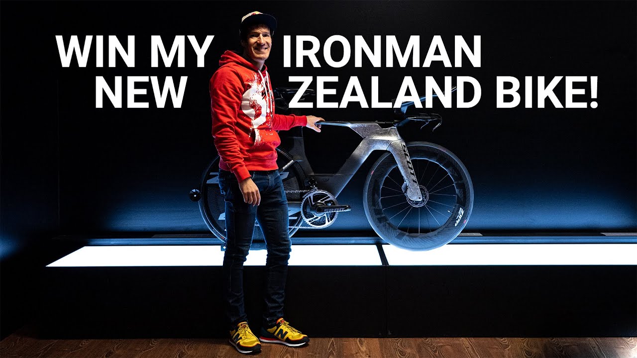 Win Sebastian Kienle's triathlon bike from IRONMAN New Zealand 2023 with personal handover!