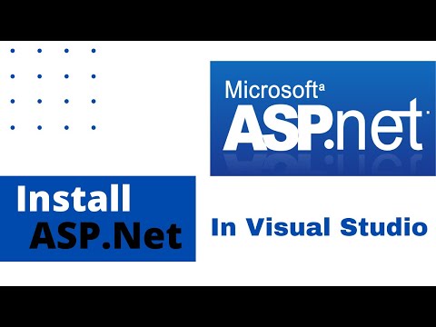 How to Install ASP.Net in Visual Studio (2019)