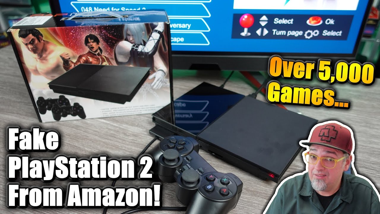 I Bought A Fake PlayStation 2 Off Amazon & It Has Over 5,000 Games Built  In! - YouTube