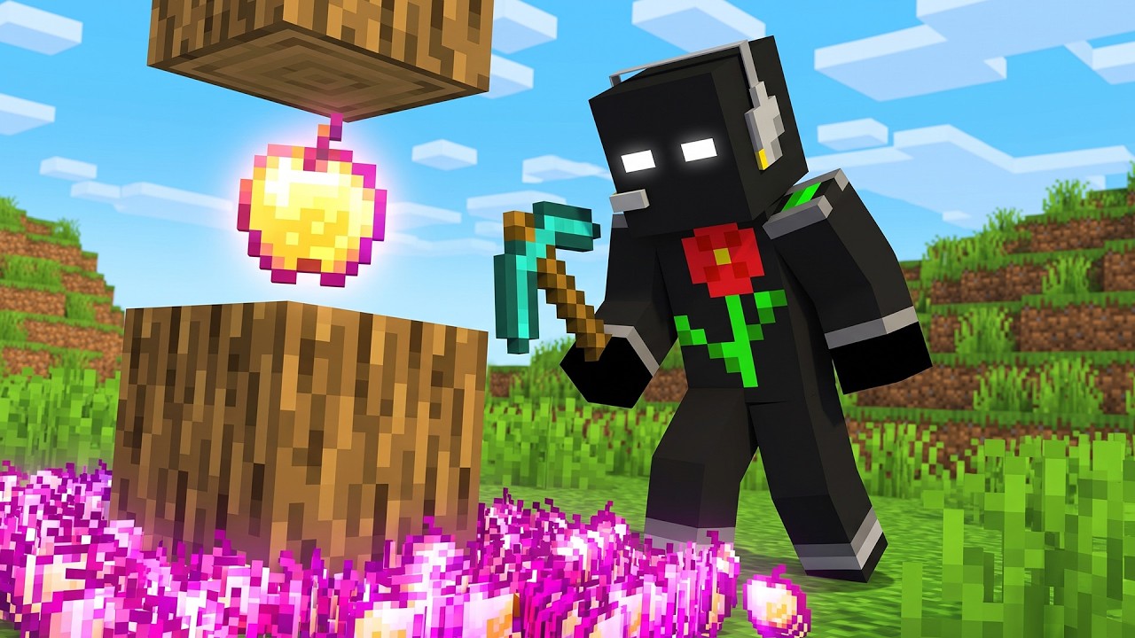 Minecraft but drops are random !! 😱 - YouTube