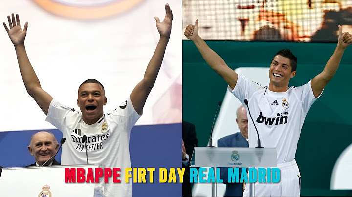 Finally Kylian Mbappe presentation for Real Madrid - Mbappe debut for Real Madrid (July 16th 2024)