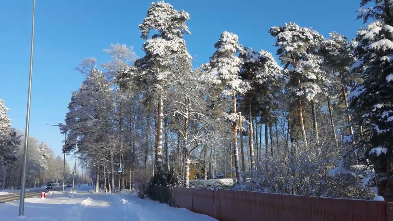 Haapsalu - 4K - Winter wonderland - 2022