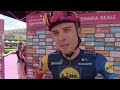 Andrea bagioli  interview at the start  stage 1  giro ditalia 2024
