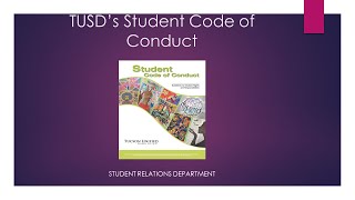 2021-2022 Code of Conduct Teacher Training