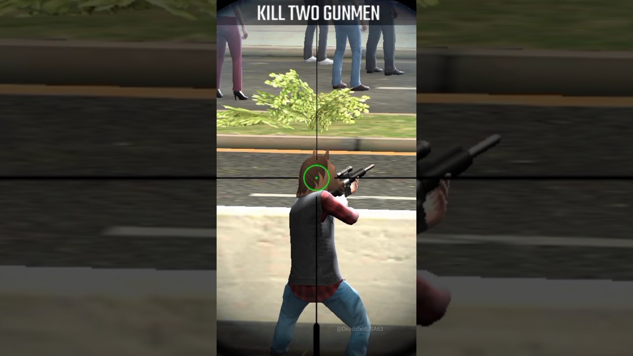 Two Targets One Shot 🎯 | Sniper FPS Gameplay 