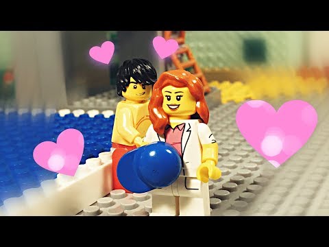 Lego swimming pool piscina – cuore heart – MyBricks