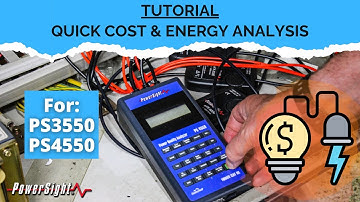 How to Analyze Energy & Cost on the Analyzer