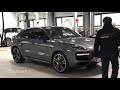 New Porsche Cayenne Coupe Turbo S E-Hybrid E3 Exclusive Manufaktur the  first in Ukraine