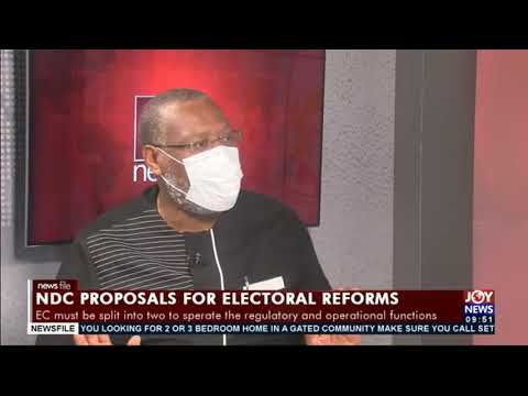 Electoral reforms: If it is good for Ghana, implement it - Alex Segbefia tells EC #Newsfile Electoral reforms: If it is good for Ghana, implement it - Alex Segbefia tells EC #Newsfile