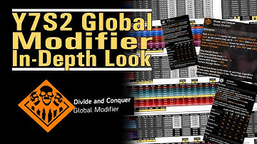 Y7S2 Global Modifier - An In-depth Look - Divide and Conquer examined - The Division 2