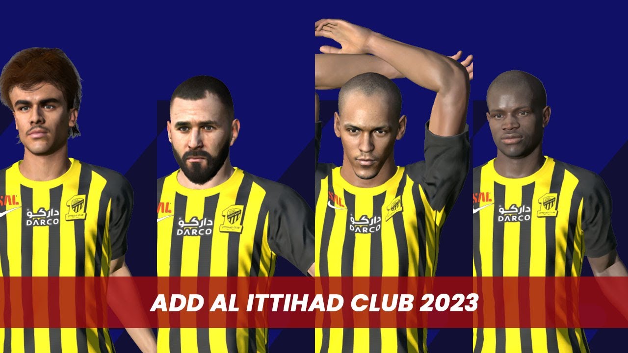 PES 2017 | Add Al Ittihad Club 2023 | BYME PATCH - YouTube