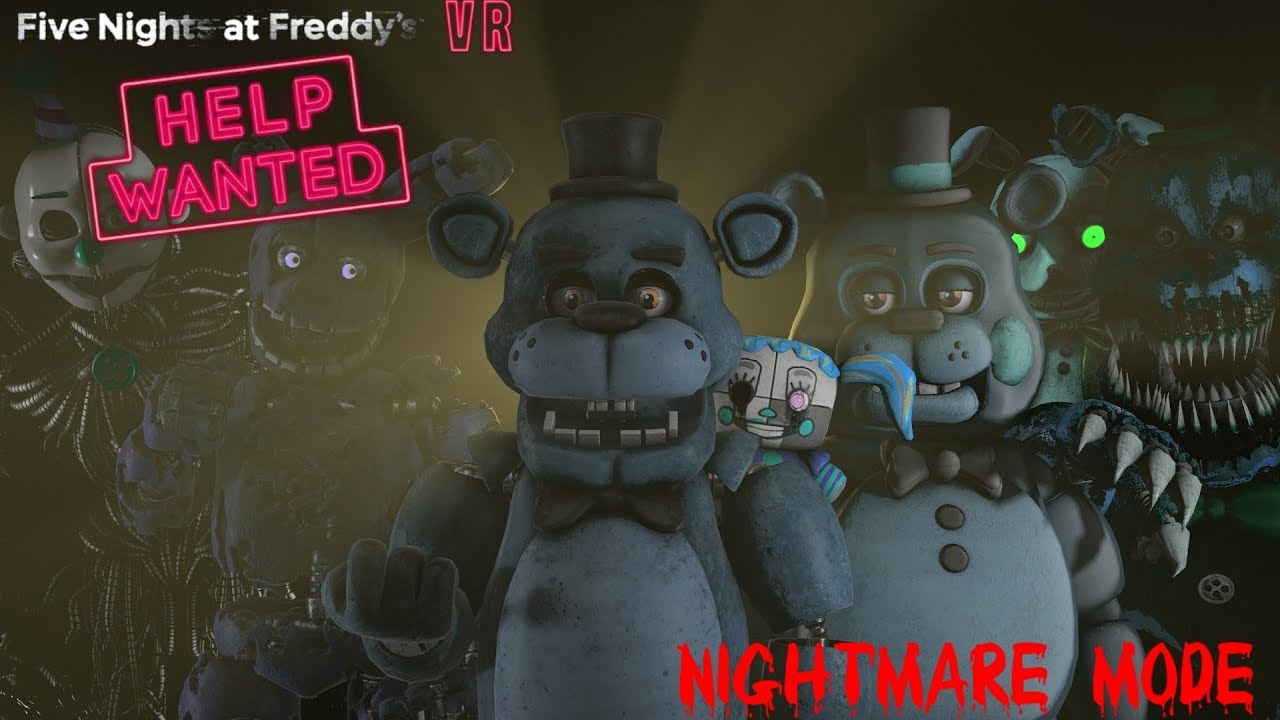 Five Nights at Freddy's VR: Help Wanted - ShadaTech Live (CURSED WORDS WARNING)