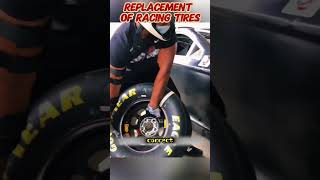 Replacement of racing tires Replacement of racing tires