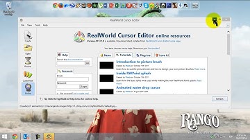 COMO HACER UN CURSOR USANDO REAL WORLD CURSOR Y PAINT