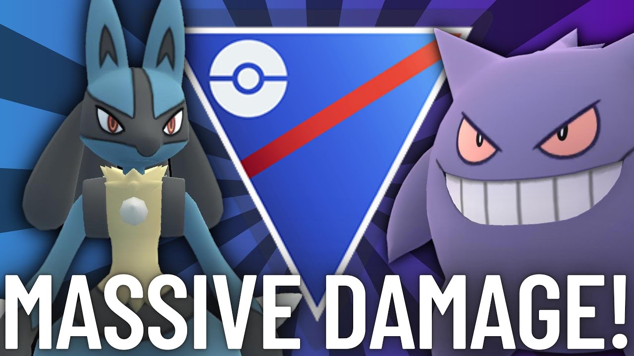 DOUBLE NUKES LUCARIO & FOCUS BLAST GENGAR SHOULD NOT BE UNDERESTIMATED IN THE GREAT LEAGUE!