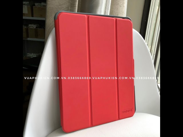 Bao da iPad 11 inch (2018/2020/2021/2022) Mutural Folio lưng trong suốt chính hãng