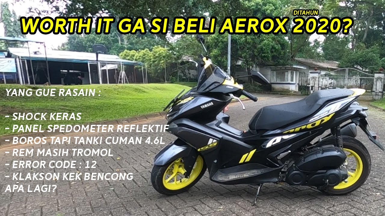  Review  Yamaha  Aerox  1 tahun Pemakaian Motor  Om om Sporty 