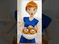 Elsie forgot her snack! Annie has a plan! #kindness #breakfast #shorts