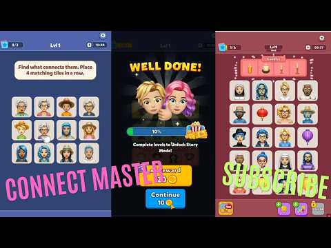 Connect Master Playing Level from 1 to 10