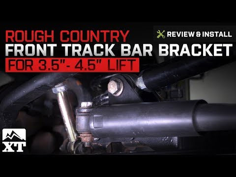 Jeep Wrangler Rough Country Front Track Bar Bracket (2007-2017 JK) Review & Install