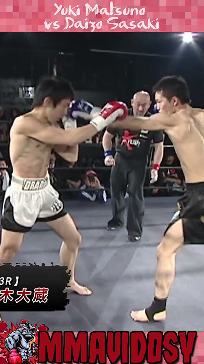 Knockdown Krush-EX 2010 vol 1 - Yuki Matsuno vs Daizo Sasaki #krush #knocked #knockdown