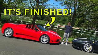 1 of 1 Ferrari Challenge Stradale Spider Build Is FINISHED!! pt 14