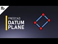 FreeCAD 0.19 - Datum Plane